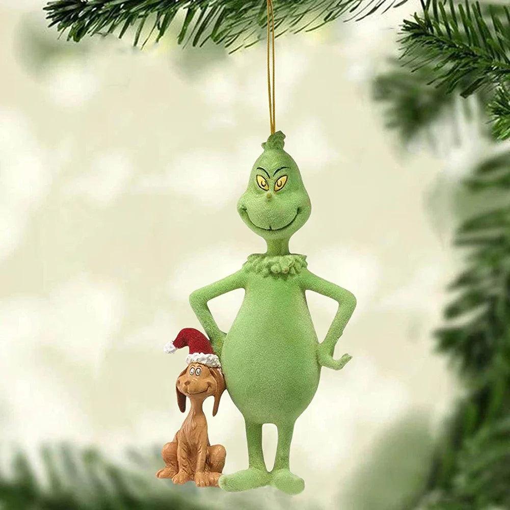 Green Monsters Ornaments | 18-Pack 2D Acrylic | Toylandeu™