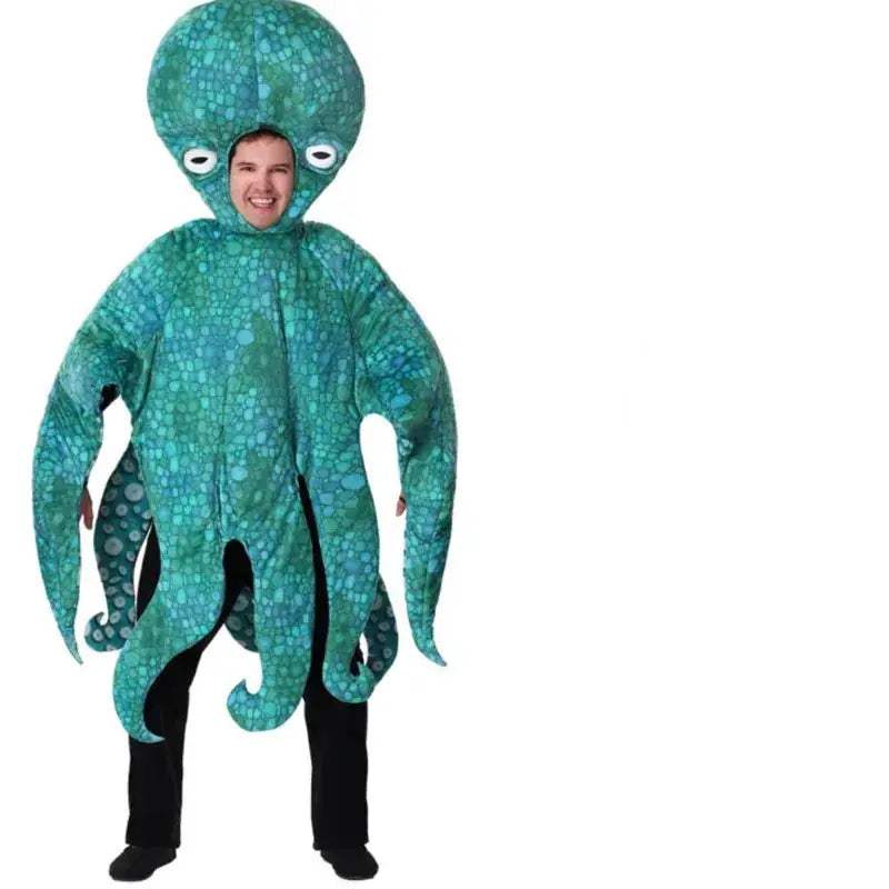Green Octopus Matching Family Costume Set For Adults And Kids - ToylandEU