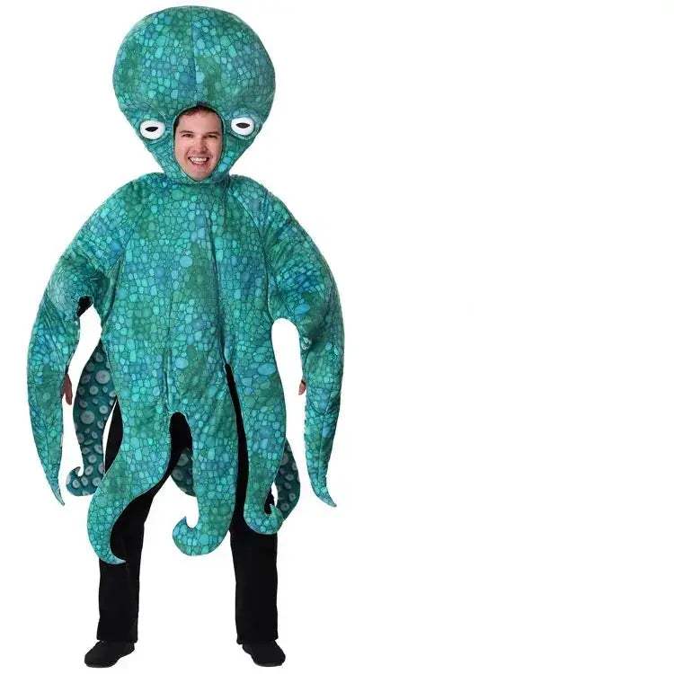 Green Octopus Matching Family Costume Set For Adults And Kids - ToylandEU