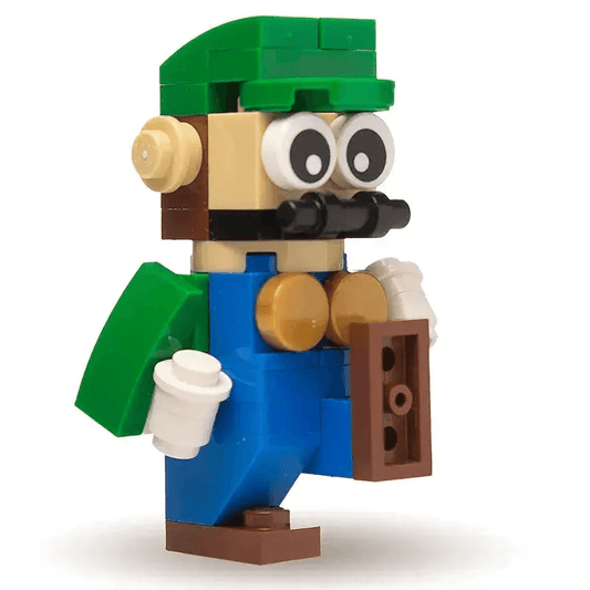  Green Plumber LEGO Building Figure Authentic Parts -  ToylandEU™