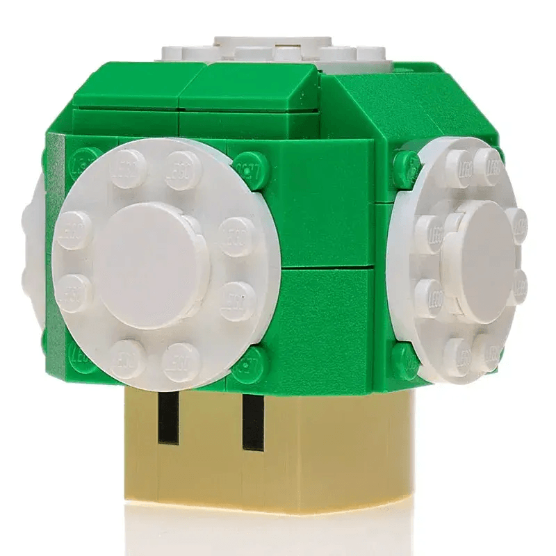 LEGO Power Up Green Mushroom Custom Build by B3 Customs - ToylandEU