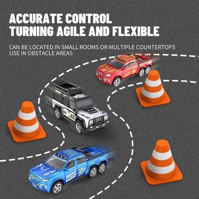 Green RC Car Alloy Remote Control Toy 60 Minute Playtime - ToylandEU