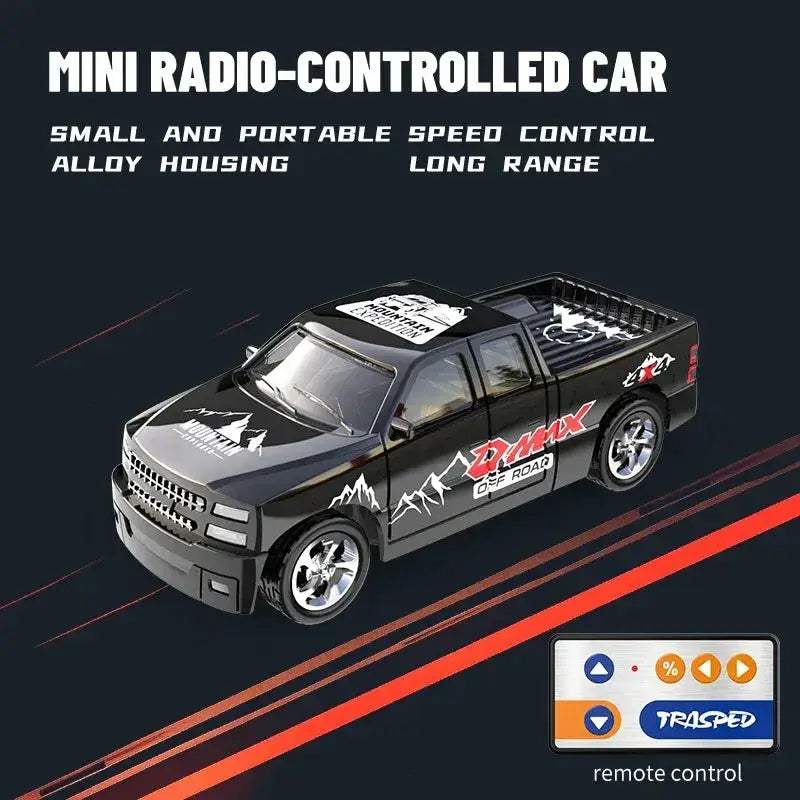 Green RC Car Alloy Remote Control Toy 60 Minute Playtime - ToylandEU