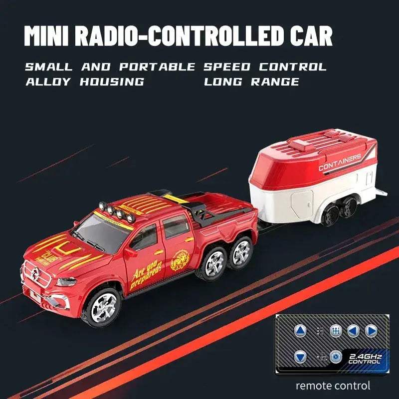 Green RC Car Alloy Remote Control Toy 60 Minute Playtime - ToylandEU