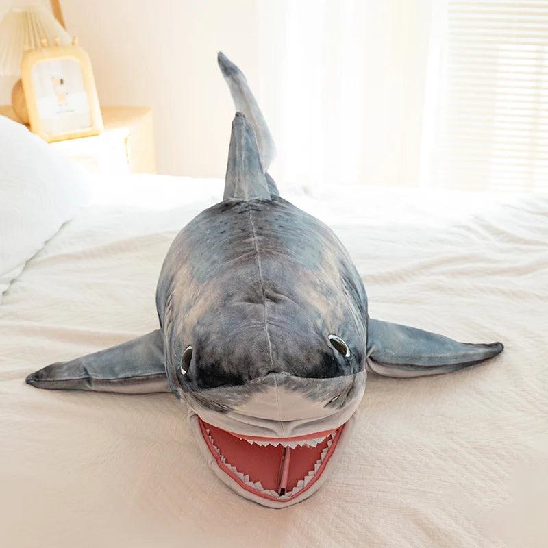 Grey Shark Plush | Ultra Soft Fill | Toylandeu™
