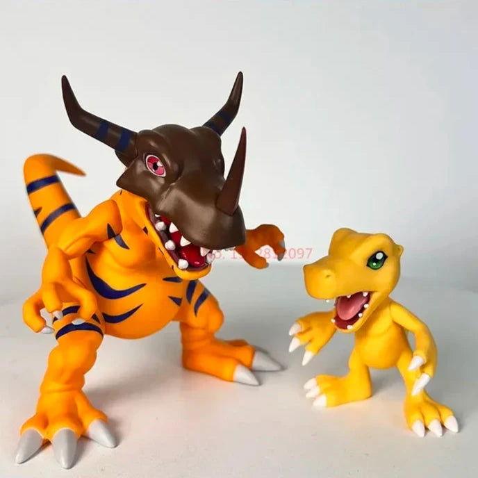 Greymon And Agumon Digimon Figures Set Limited Edition