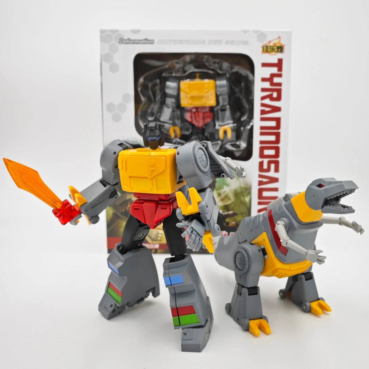 Grimlock KO Ver. Mini Adaptable Robot Toy - 13cm Fun for All Ages - ToylandEU