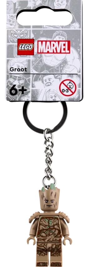 LEGO® Groot Key Chain | Marvel Guardians Of The Galaxy | Ages 6+