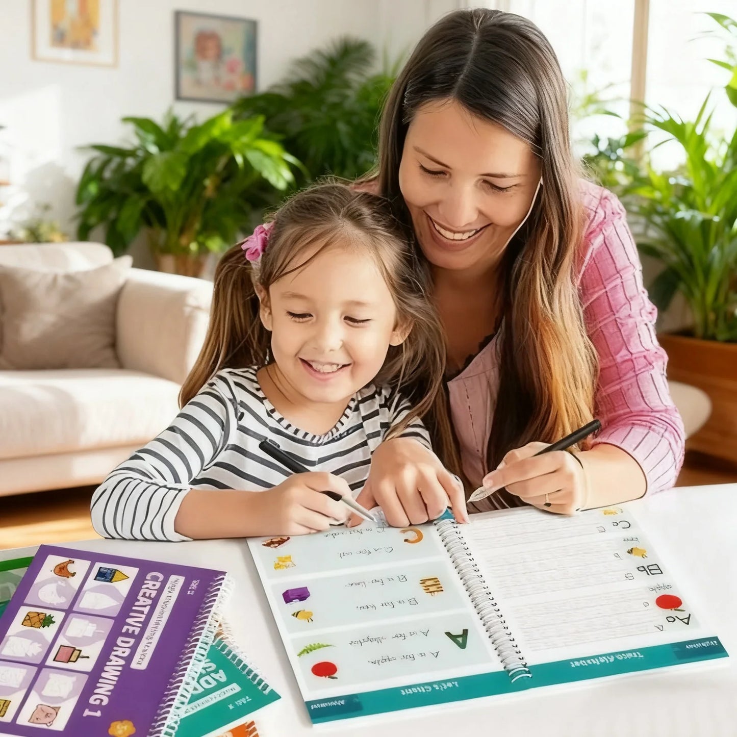 Grooved Writing Practice Books For Kids Handwriting Workbooks - ToylandEU