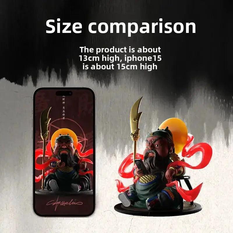  Guan Yu God Of Wealth Resin Figurine For Desk Feng Shui -  ToylandEU™