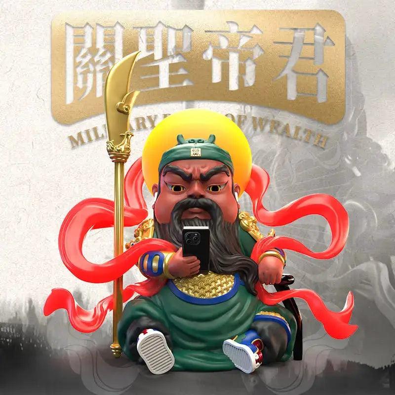  Guan Yu God Of Wealth Resin Figurine For Desk Feng Shui -  ToylandEU™