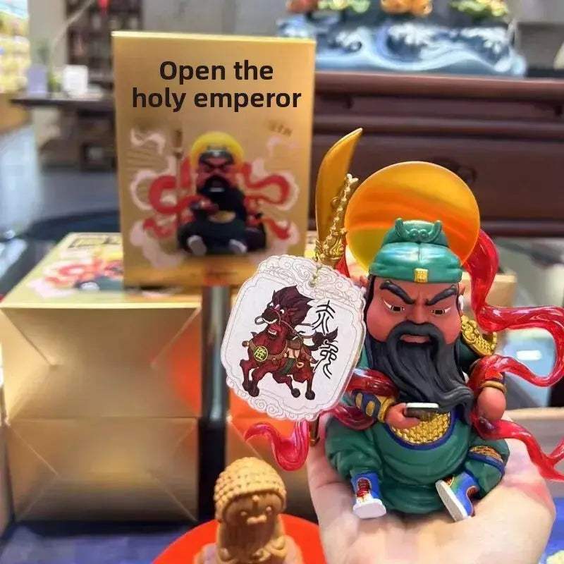 Guan Yu God Of Wealth Resin Figurine For Desk Feng Shui -  ToylandEU™
