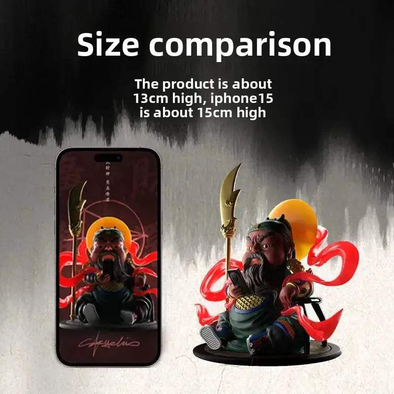  Guan Yu God Of Wealth Resin Figurine For Desk Feng Shui -  ToylandEU™