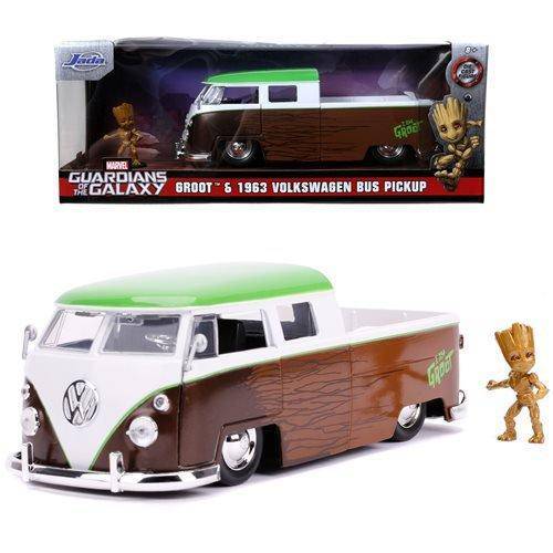 Guardians of the Galaxy VW Bus Die Cast with Groot - ToylandEU