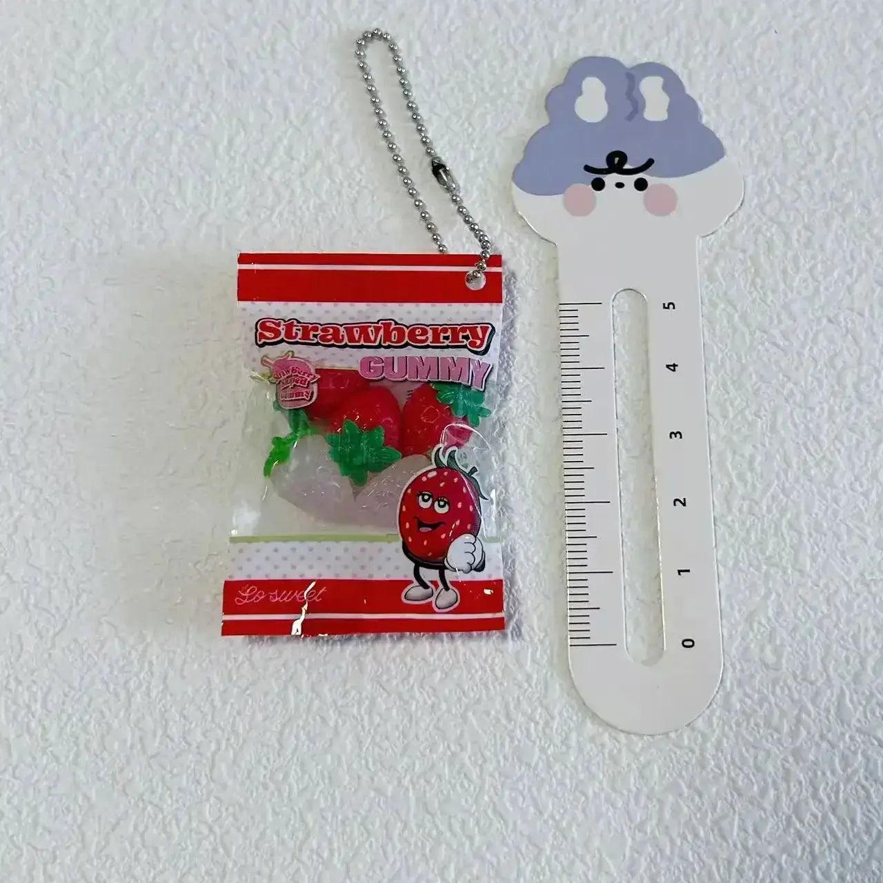  Gummy Bear Bag Charm Squishy Toy Slow Rising Keychain -  ToylandEU™