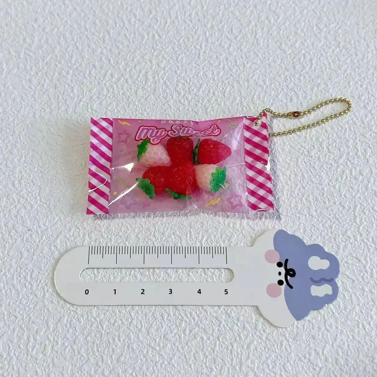  Gummy Bear Bag Charm Squishy Toy Slow Rising Keychain -  ToylandEU™