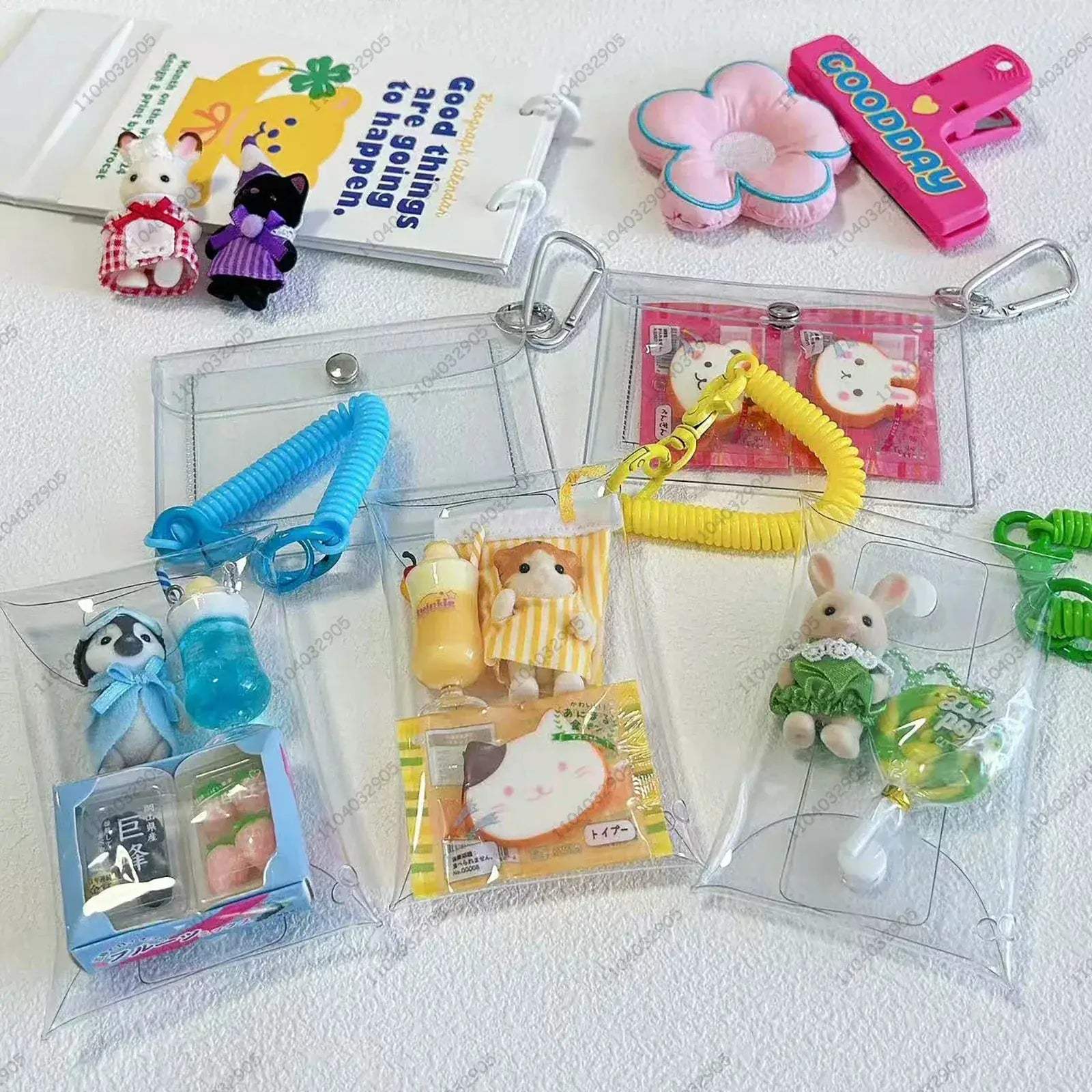 Gummy Bear Bag Charm Squishy Toy Slow Rising Keychain Fidget - ToylandEU