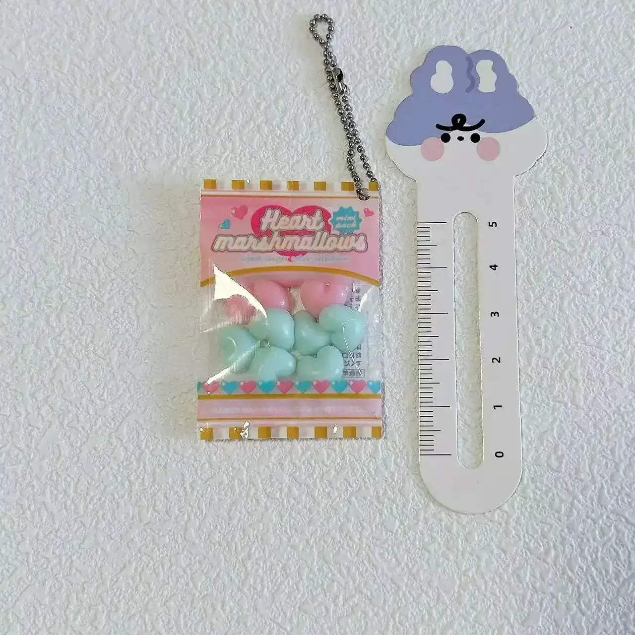 Gummy Bear Bag Charm Squishy Toy Slow Rising Keychain Fidget - ToylandEU