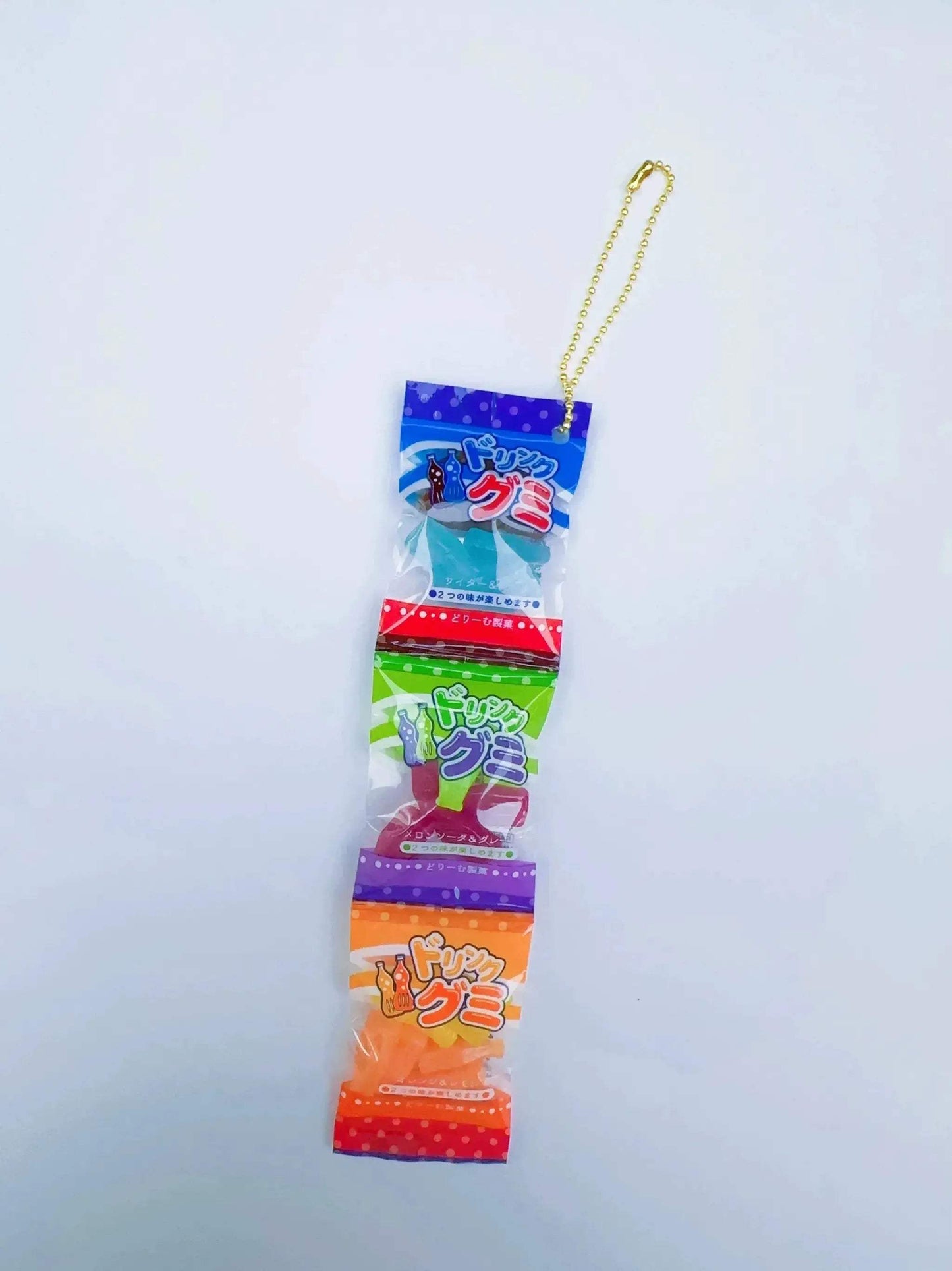 Gummy Bear Bag Charm Squishy Toy Slow Rising Keychain Fidget - ToylandEU