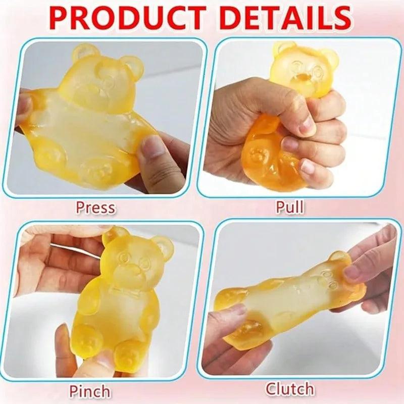 Gummy Bear Fidget Toy | Soft TPR | Toylandeu™