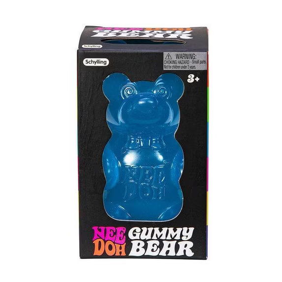 Gummy Bear Squeeze Toy | Blue Stretchy Fidget | Toylandeu™