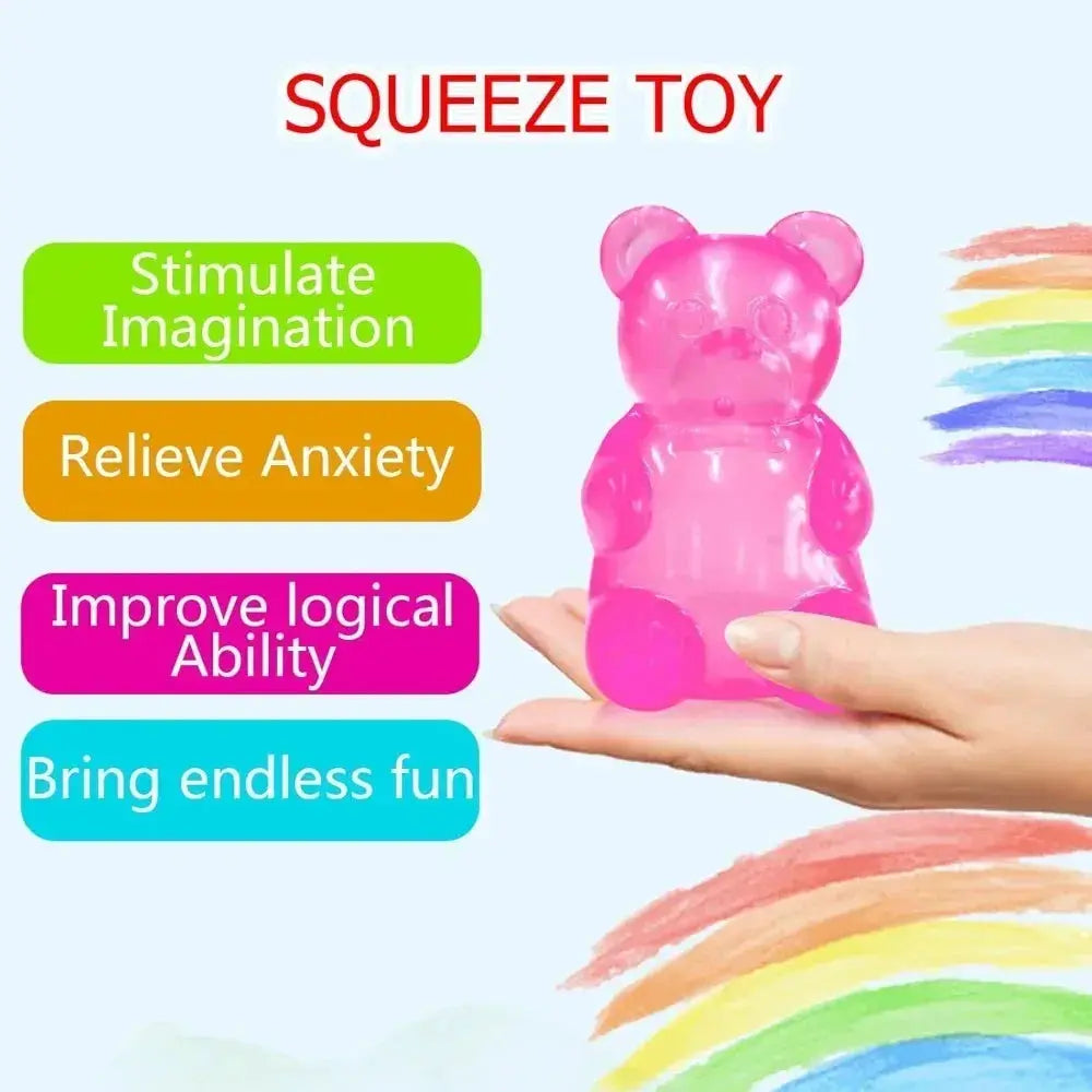 Gummy Bear Squishy Toy For Stress Relief And Focus - ToylandEU