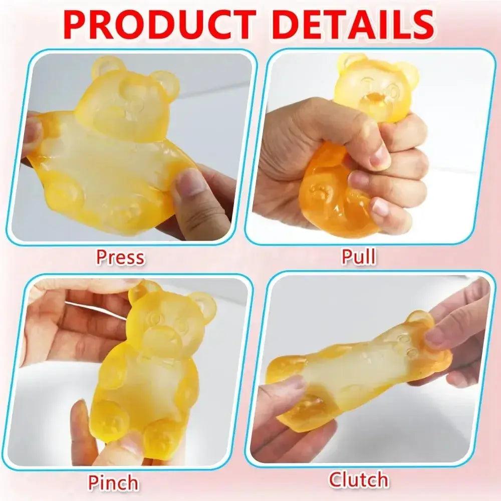  Gummy Bear Squishy Toy Stress Relief Focus CE Certified -  ToylandEU™
