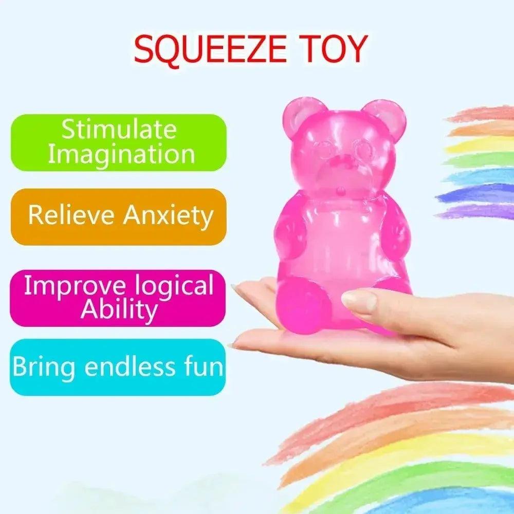  Gummy Bear Squishy Toy Stress Relief Focus CE Certified -  ToylandEU™