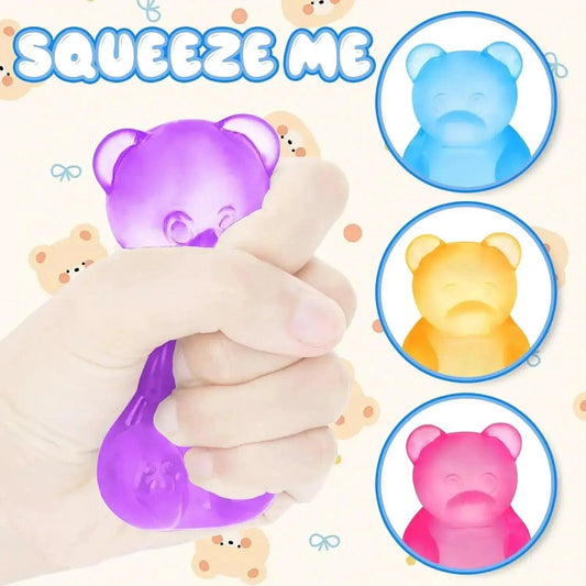  Gummy Bear Stress Ball Squishy Toy Ultra Soft Relief -  ToylandEU™