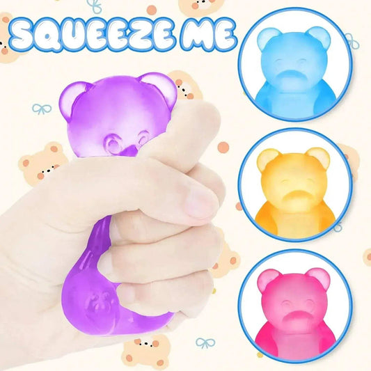  Gummy Bear Stress Ball Squishy Toy Ultra Soft Relief -  ToylandEU™