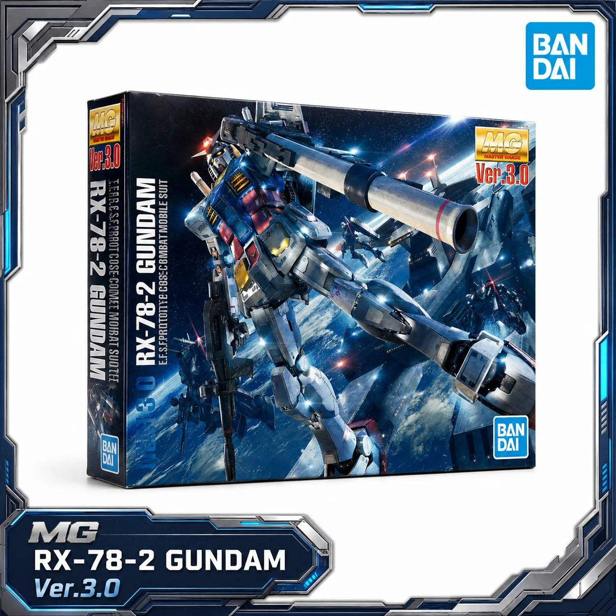 Gundam Model Kit | Rx-78-2 Ver 3.0 | Toylandeu™