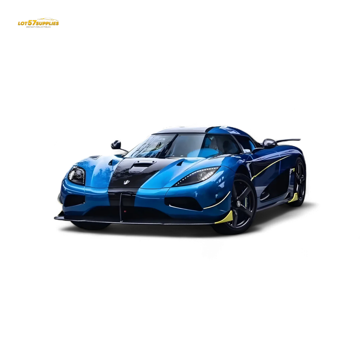 Guo Ji Agera RS - Blue Full Carbon 1:64 - ToylandEU