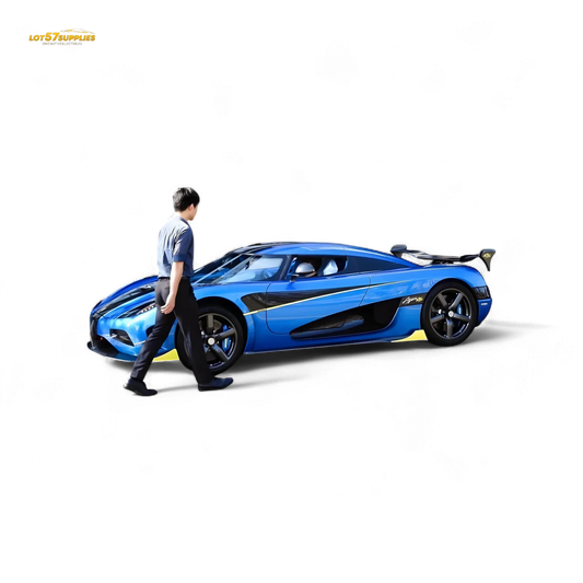  Koenigsegg Agera RS 1to64 Resin Model Blue Carbon -  ToylandEU™