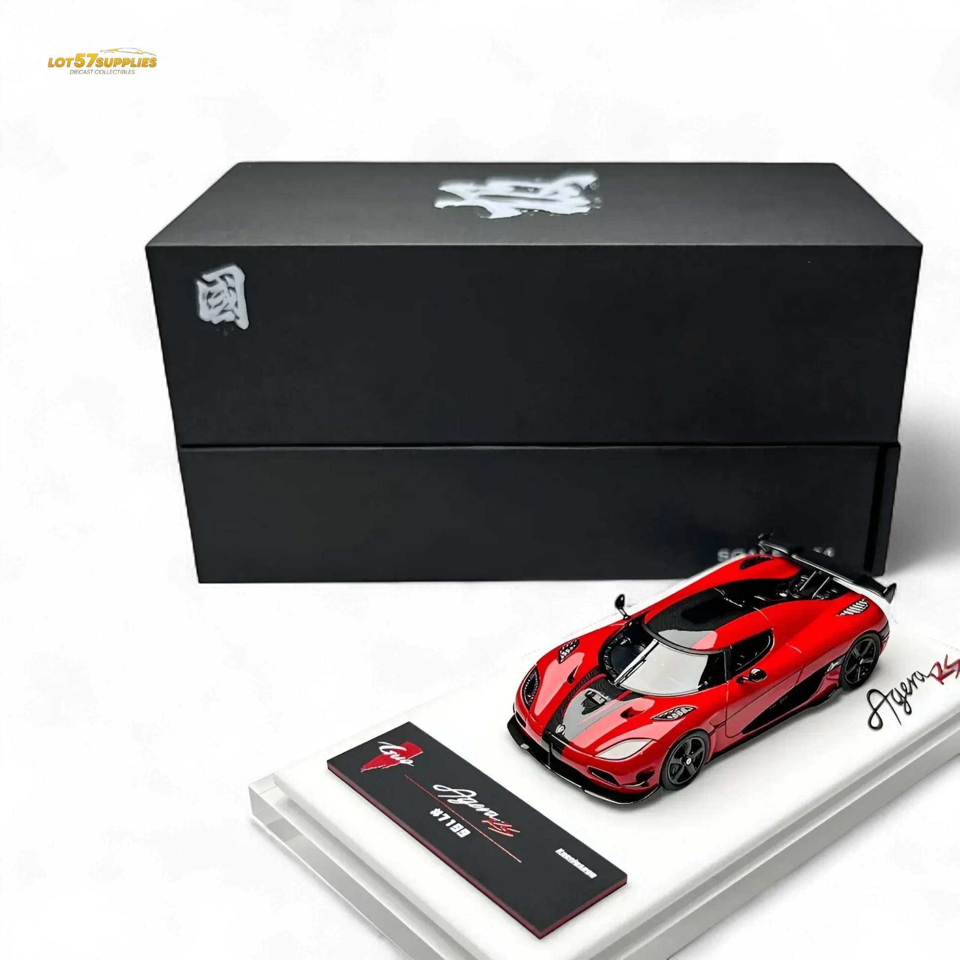 Guo Ji Agera RS - Red (Chilli Red) 1:64 - ToylandEU