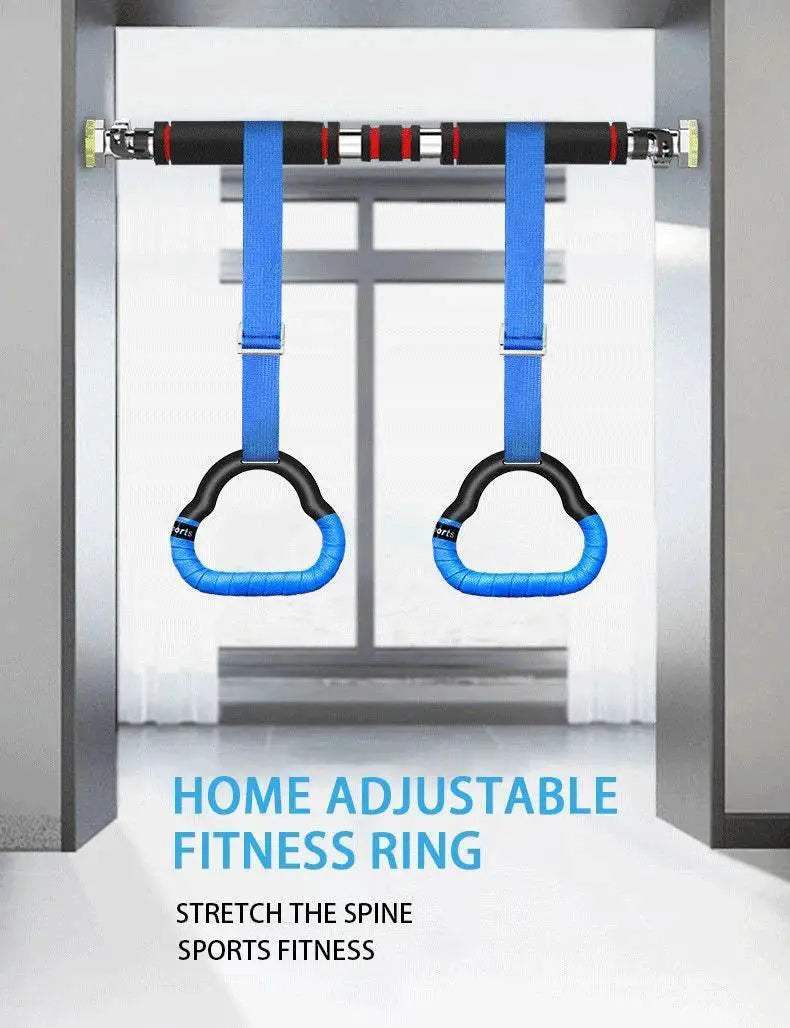  Gymnastics Rings Kid Sport Toy Non-Slip Adjustable Straps -  ToylandEU™