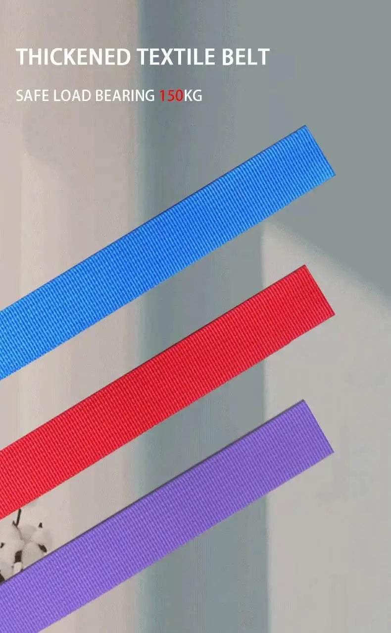  Gymnastics Rings Kid Sport Toy Non-Slip Adjustable Straps -  ToylandEU™