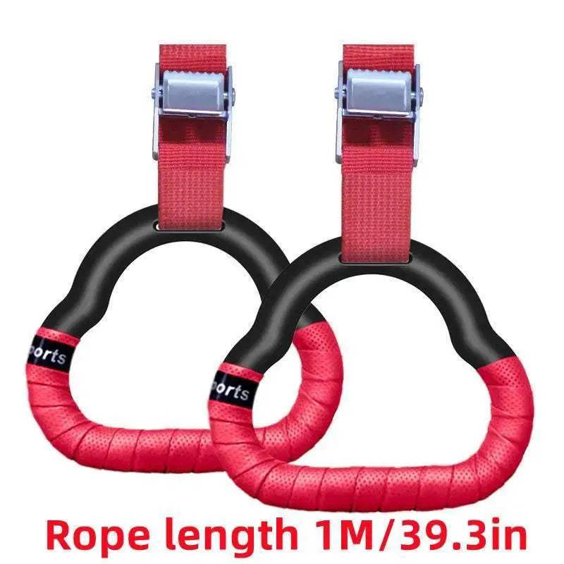  Gymnastics Rings Kid Sport Toy Non-Slip Adjustable Straps -  ToylandEU™
