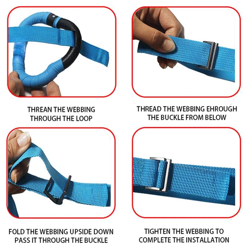 Gymnastics Rings Kid Sport Toy Non-Slip Gym Rings Fitness - ToylandEU