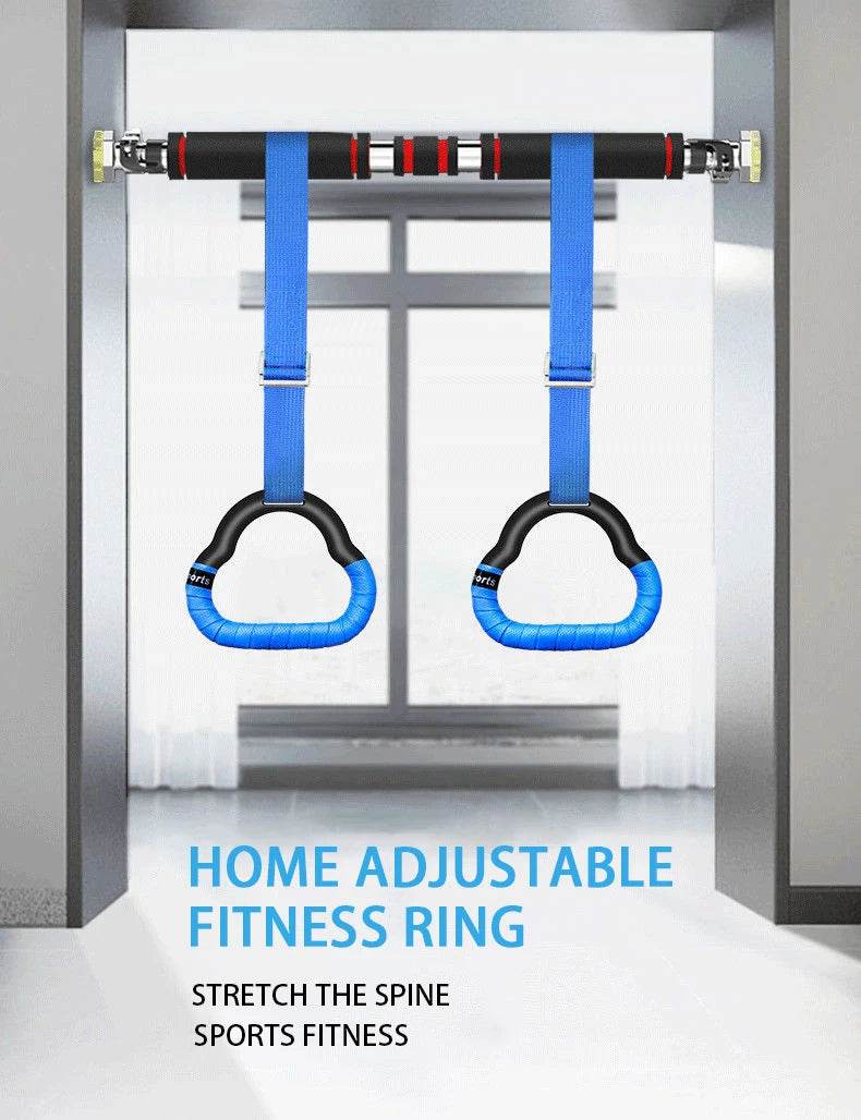 Gymnastics Rings Kid Sport Toy Non-Slip Gym Rings Fitness - ToylandEU
