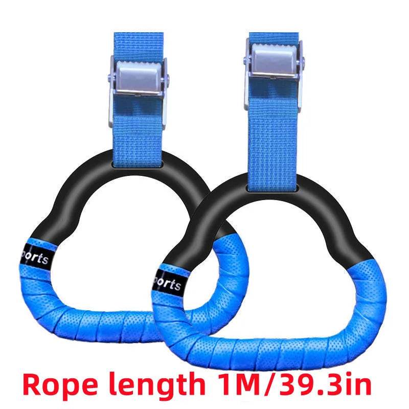 Gymnastics Rings Kid Sport Toy Non-Slip Gym Rings Fitness - ToylandEU