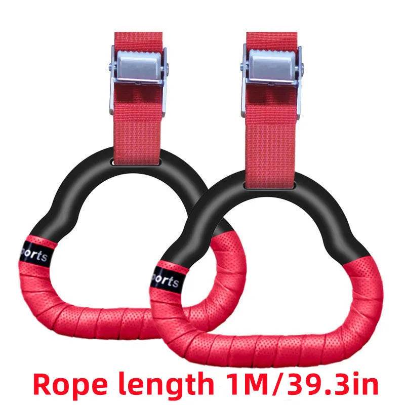 Gymnastics Rings Kid Sport Toy Non-Slip Gym Rings Fitness - ToylandEU