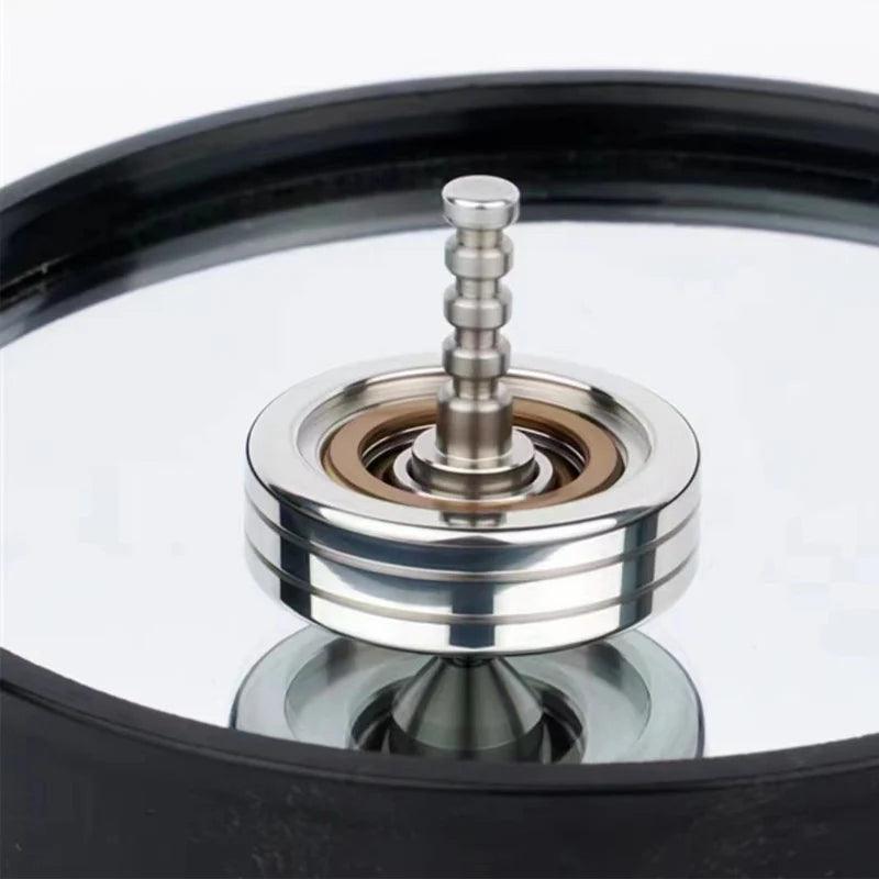  Gyroscope Spinner | 2 In 1 Stainless Steel | Toylandeu 