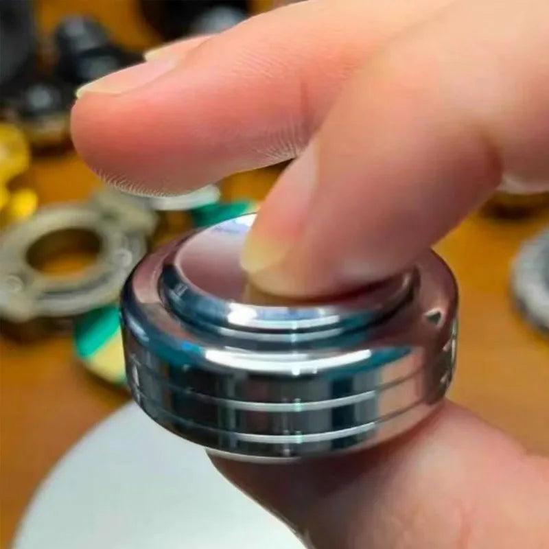 Gyroscope Spinner | 2 In 1 Stainless Steel | Toylandeu 