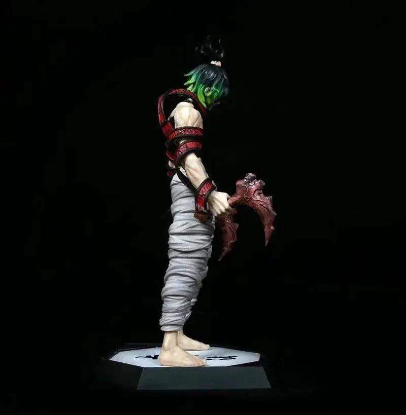 Gyutaro Demon Slayer Anime Figure, Upper Rank 6 Twelve Kizuki Demon Slayer Kimetsu No Yaiba - ToylandEU
