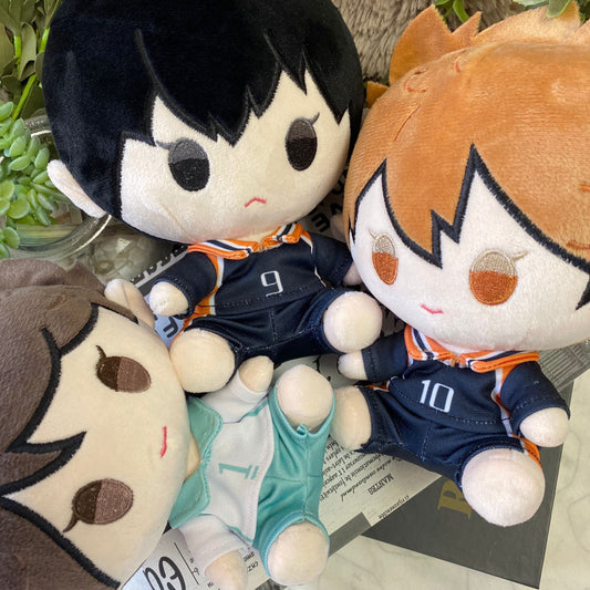 Anime Haikyuu!! Character Plush Doll - 20cm Comfy Changeable Outfit - ToylandEU