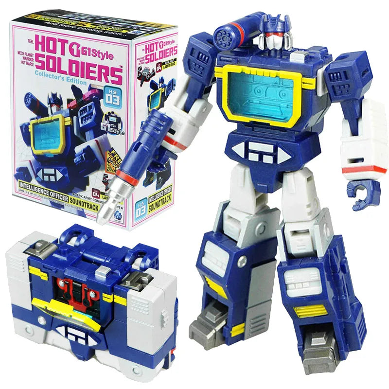 Mini Soundwave With Laserbeak adaptable MFT HS-03 HS03 Hot - ToylandEU