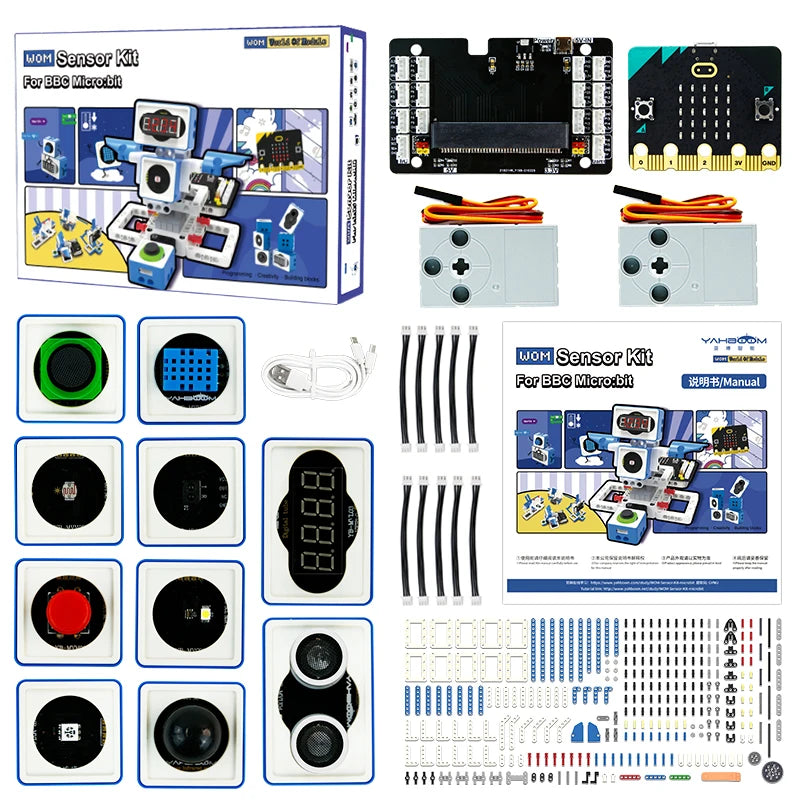 Micro:bit V2 Robotics Adventure Kit - Fun DIY Tech Learning for Kids