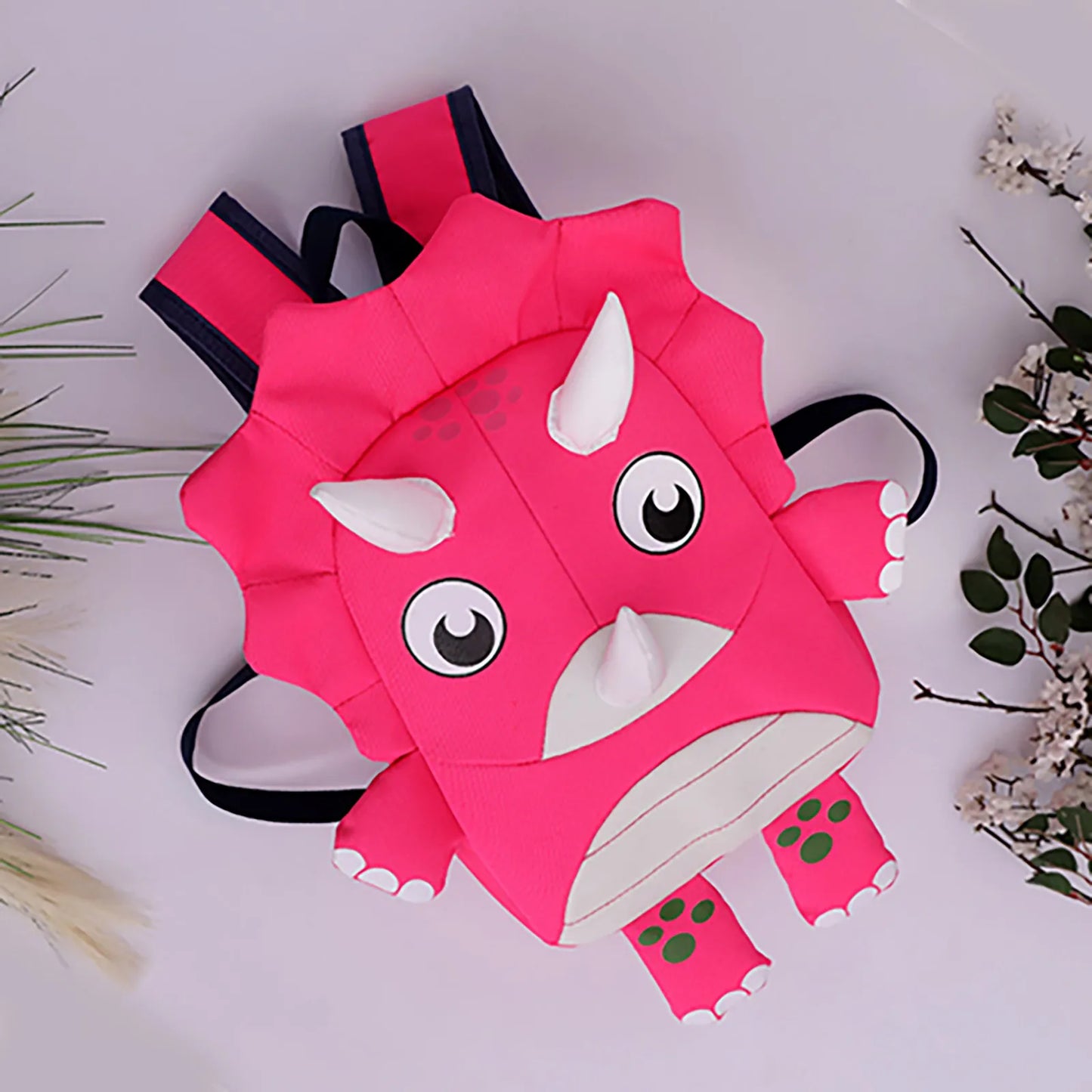 Adorable 3D Dinosaur Backpack for Kids - Perfect for Ages 3-5!