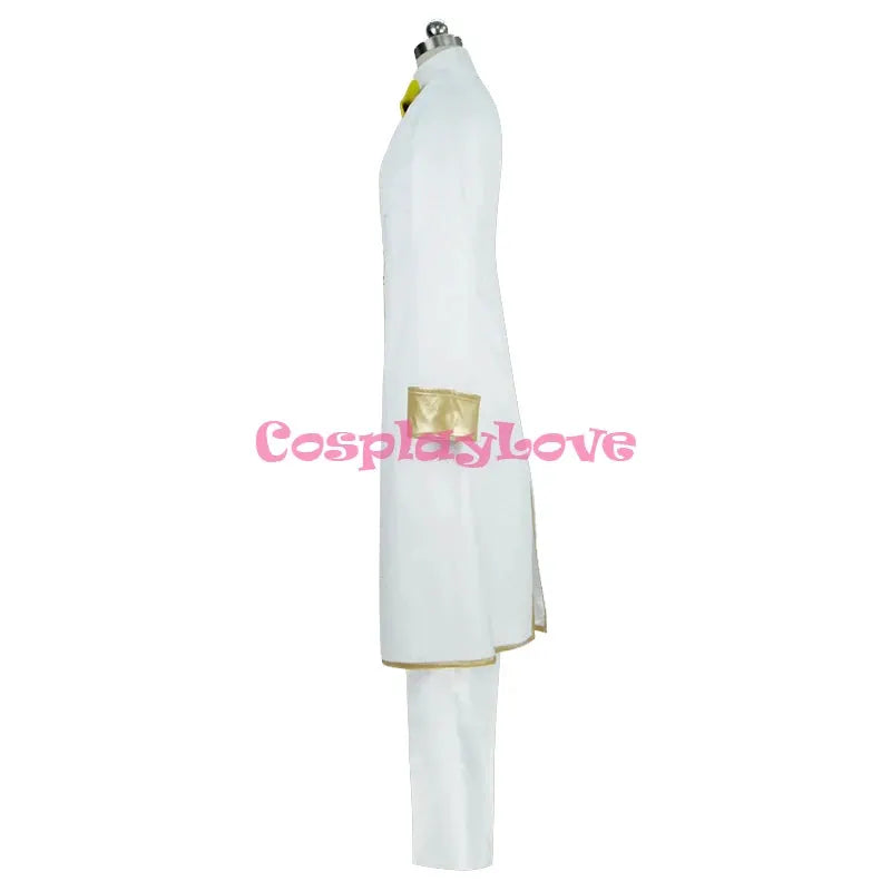 CosplayLove Jojo's Bizarre Adventure :Unbreakble Diamond Rohan Kishibe Heaven's Door White Cosplay Costume Custom Made - ToylandEU