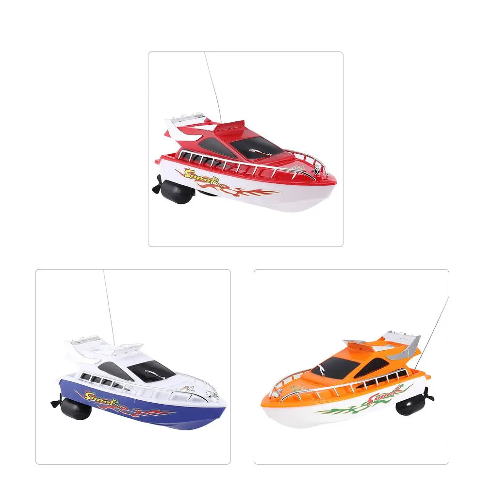 C101A Mini Radio Remote Control RC High Speed Racing Boat Speed Ship - ToylandEU